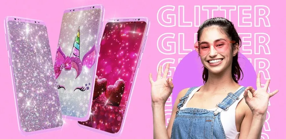 Glitzy Wallpapers screenshot 1