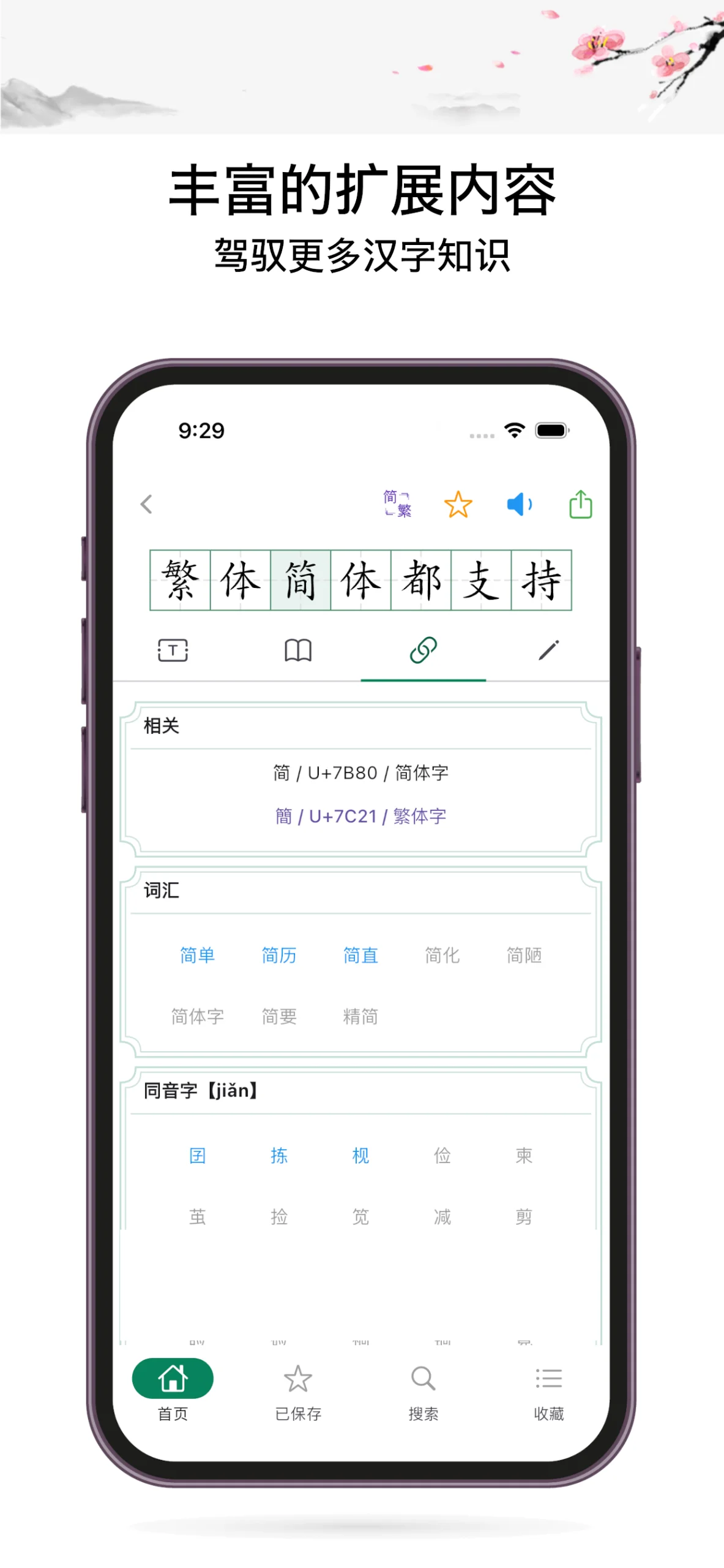 Chinese Hanzi Dictionary interface preview 3