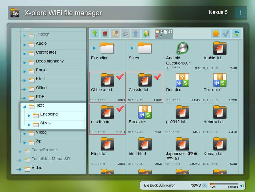 X-plore File Manager screenshot 3