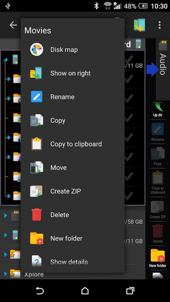 X-plore File Manager screenshot 6
