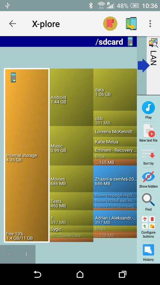 X-plore File Manager screenshot 5