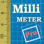 Millimeter Pro ruler on screen