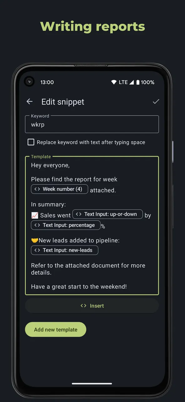 Typing Hero workflow demonstration 6