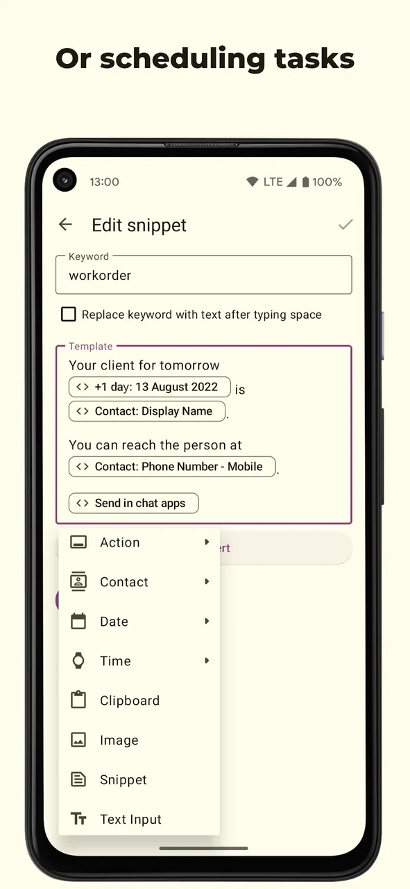 Typing Hero settings dashboard 5