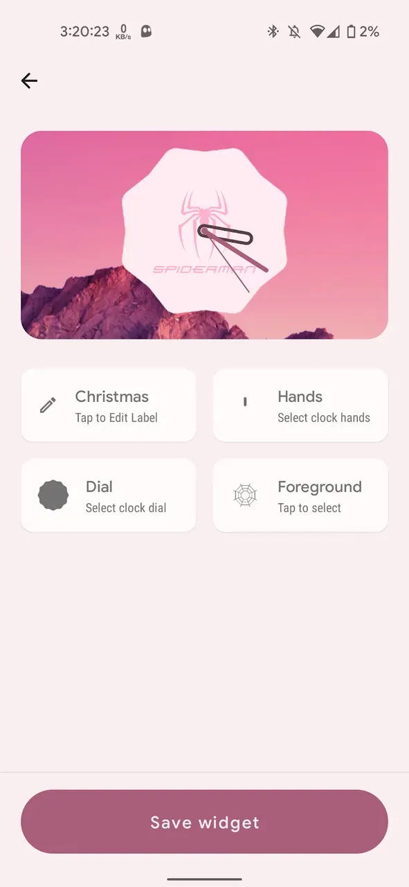 Clock Widget screenshot 5