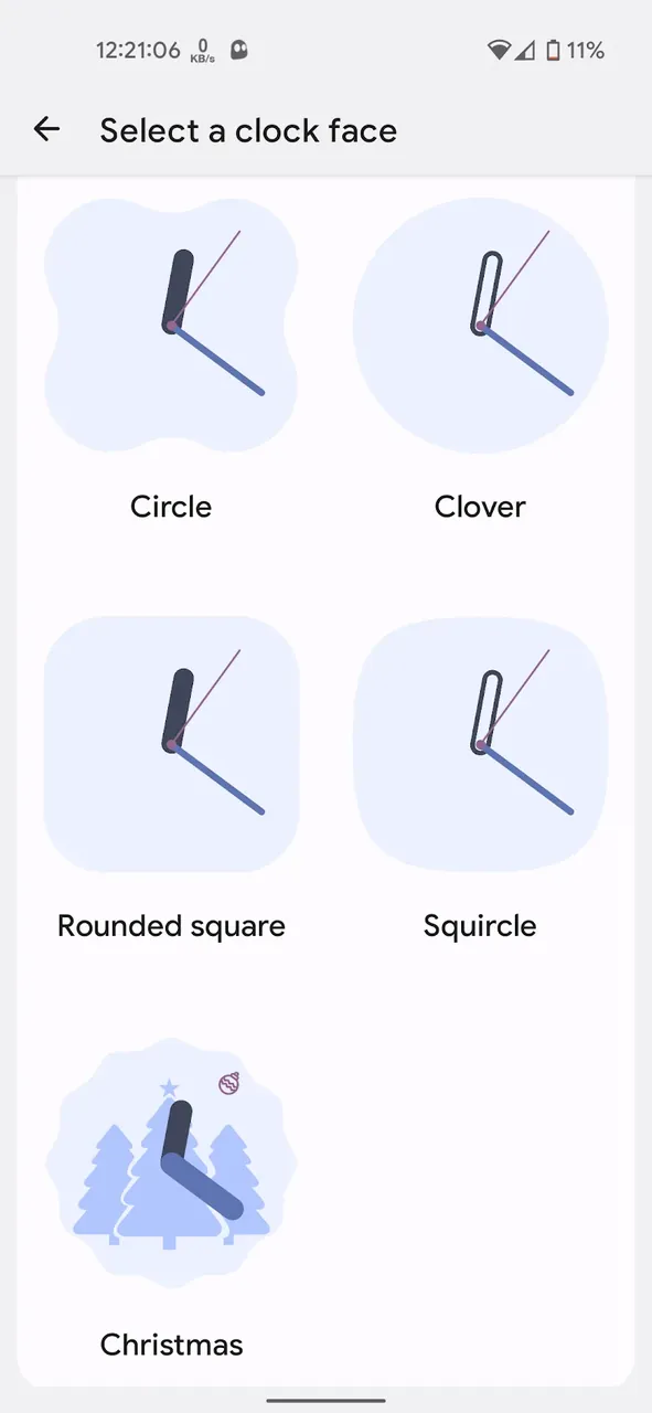 Clock Widget screenshot 6