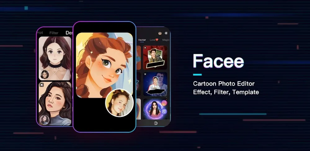 Facee (Mokoroom) screenshot 1