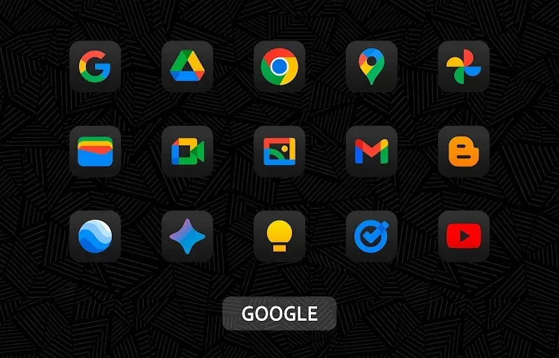 iDarkOS 18 - Icon Pack screenshot 4