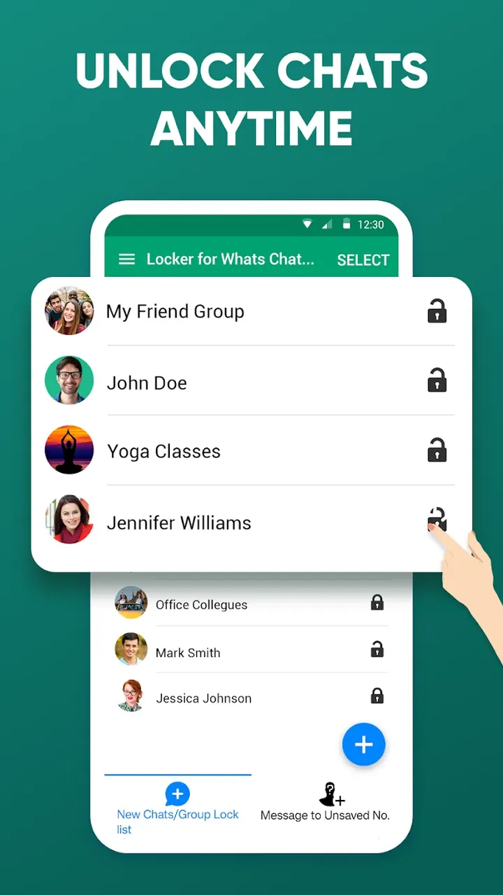 Locker for Whats Chat App screenshot 5