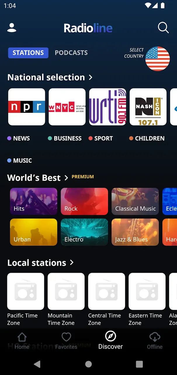 Radioline: Radio & Podcasts screenshot 4