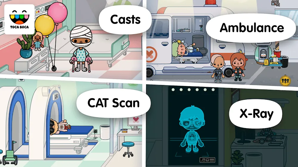 Toca Life: Hospital screenshot 6