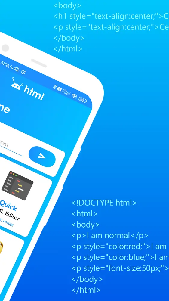 HTML Editor Mobile - AloHTML screenshot 3