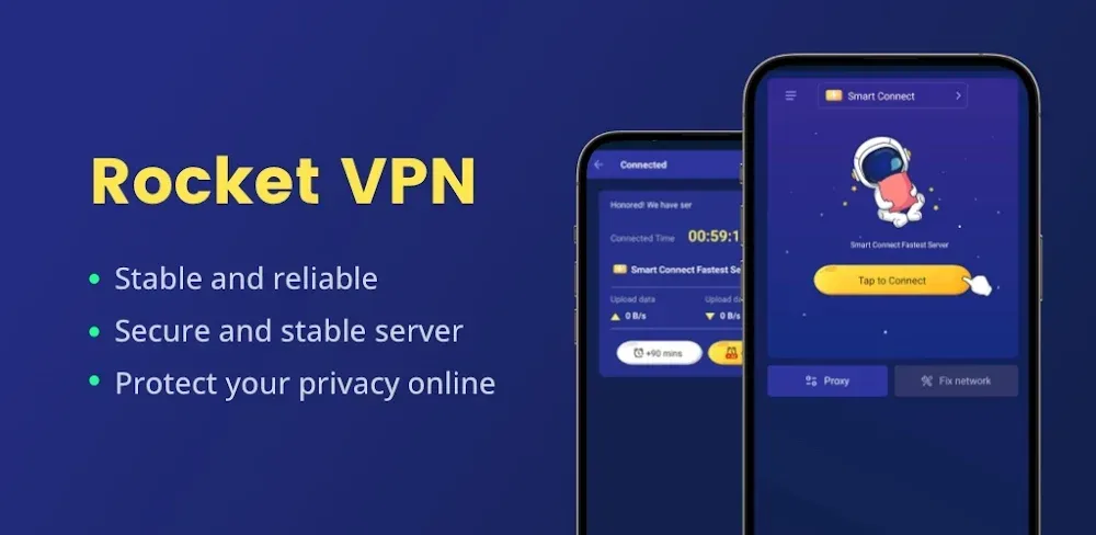 Rocket VPN screenshot 1