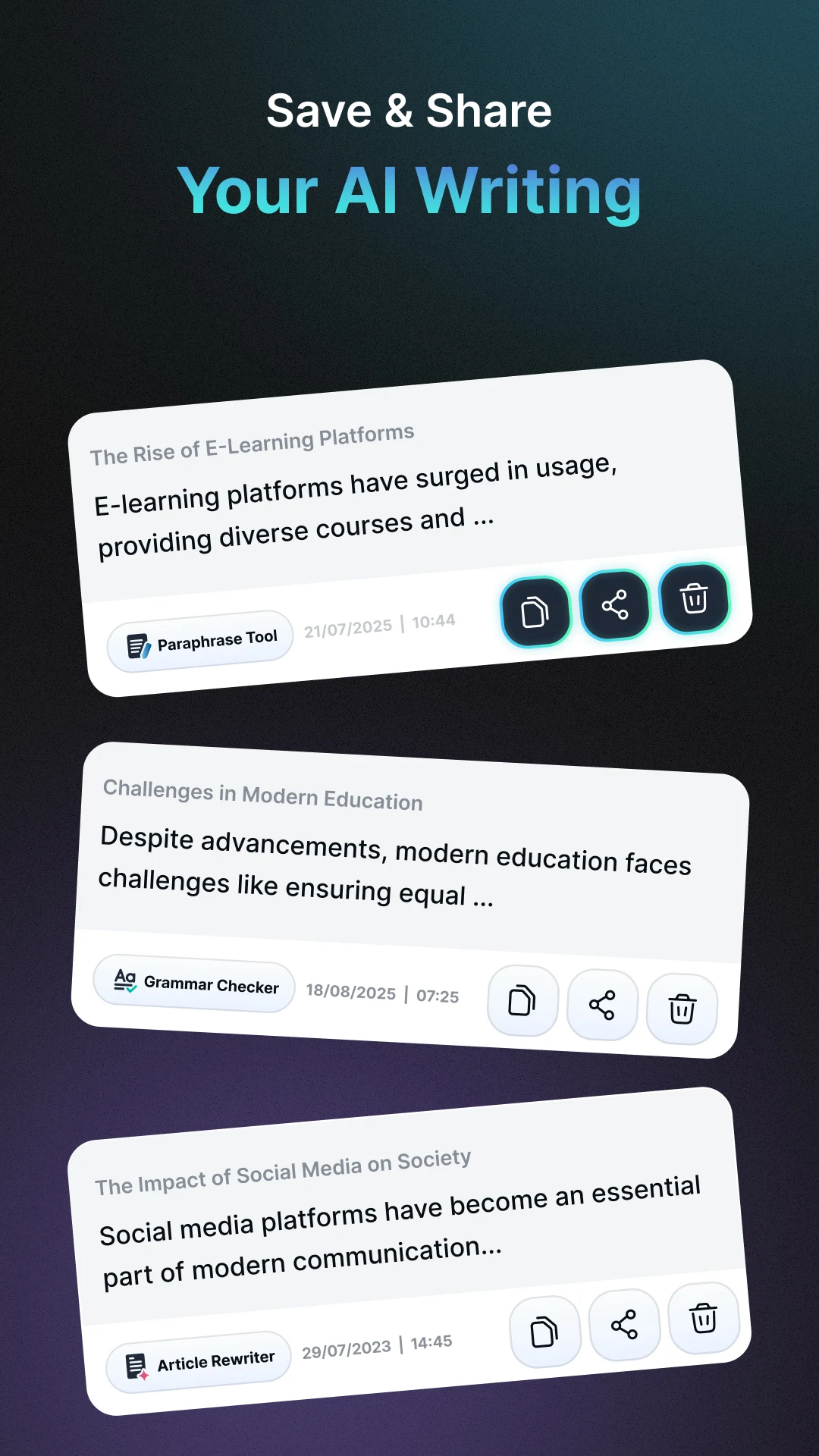 AI Article & Essay Writer screenshot 4