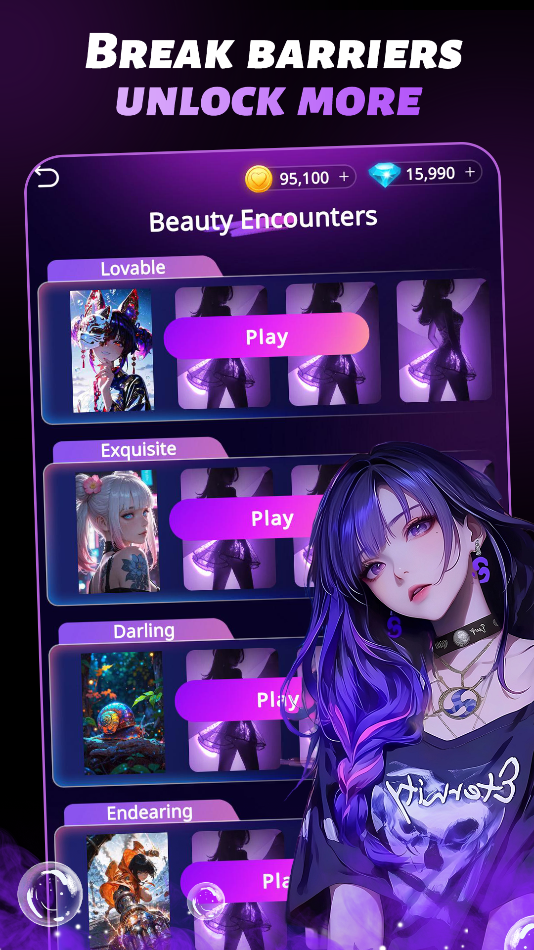 Desire Girls: Mahjong Match screenshot 5