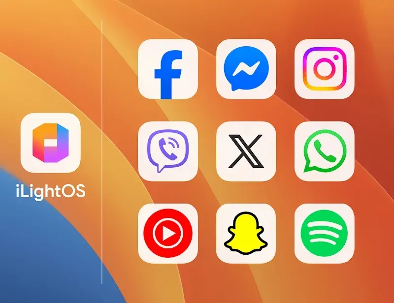 iLightOS 18 - Icon Pack screenshot 5