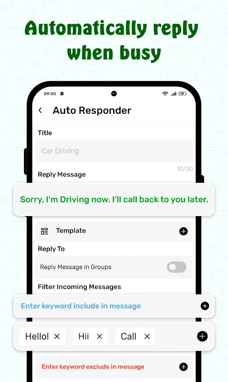 ScheduleUP: Auto Text Reply screenshot 3