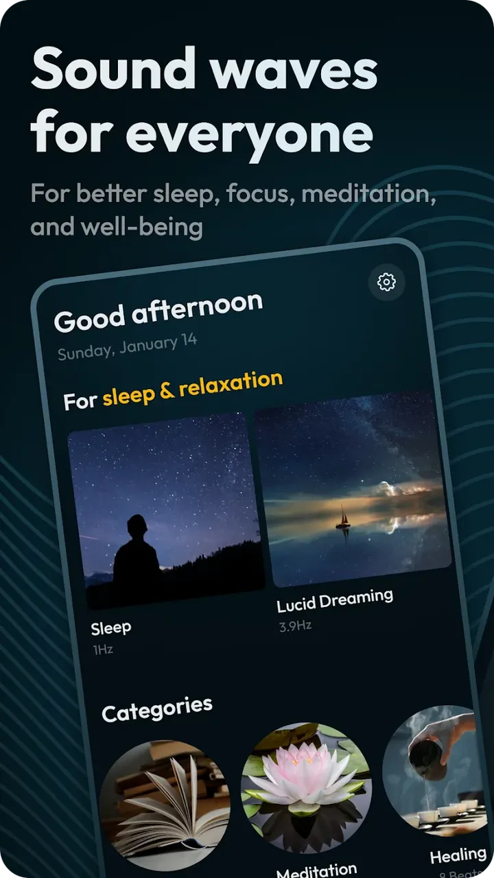 Binaural Beats Brainwaves screenshot 2