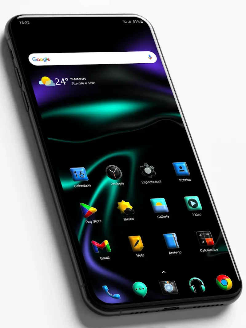 FluOxigen 3D - Icon Pack screenshot 2