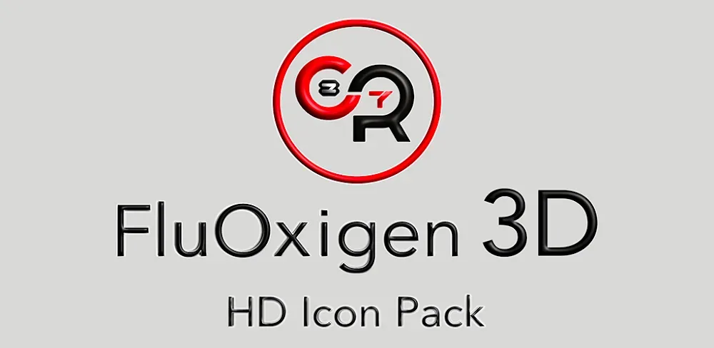 FluOxigen 3D - Icon Pack screenshot 1