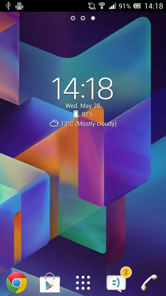 Digital Clock & Weather Widget screenshot 2