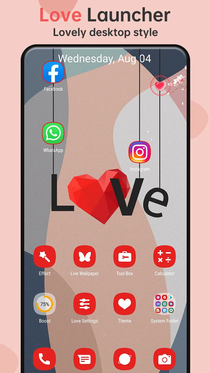 Love Launcher screenshot 2