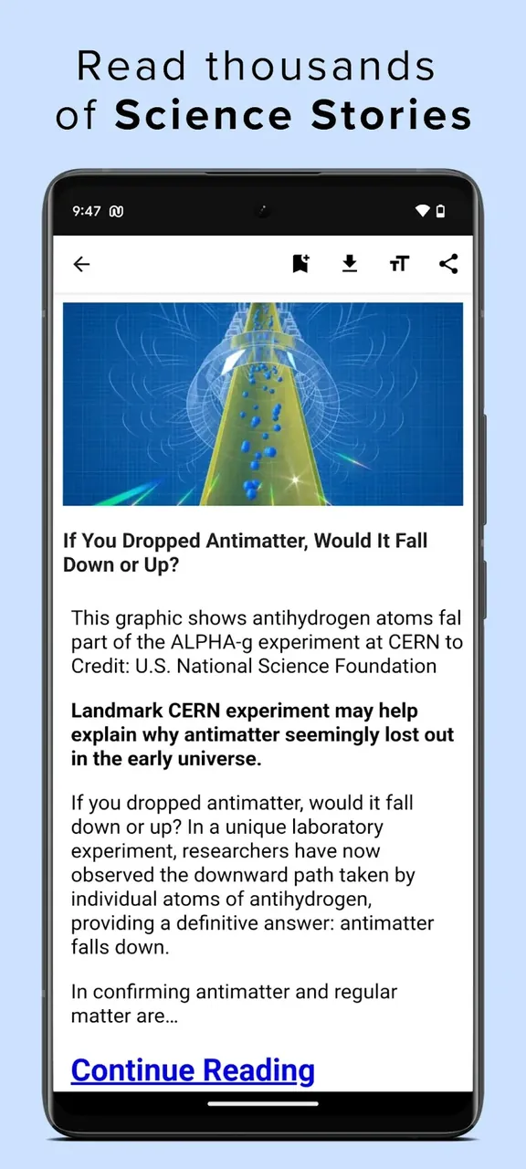 Science News Daily screenshot 2