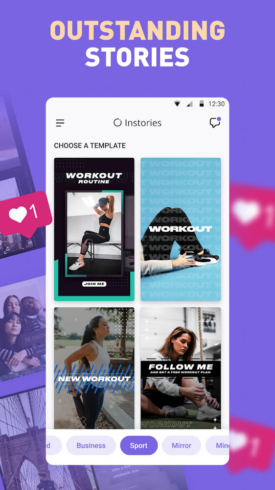 Instories screenshot 2
