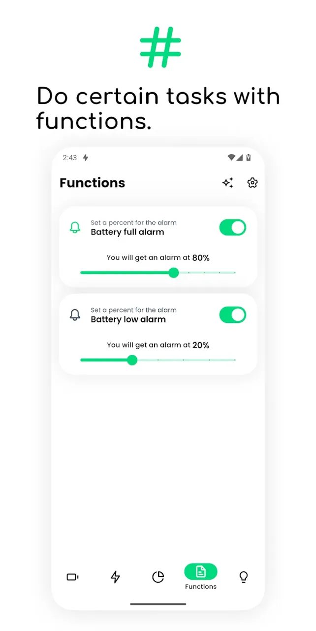 Electron: battery health info screenshot 5