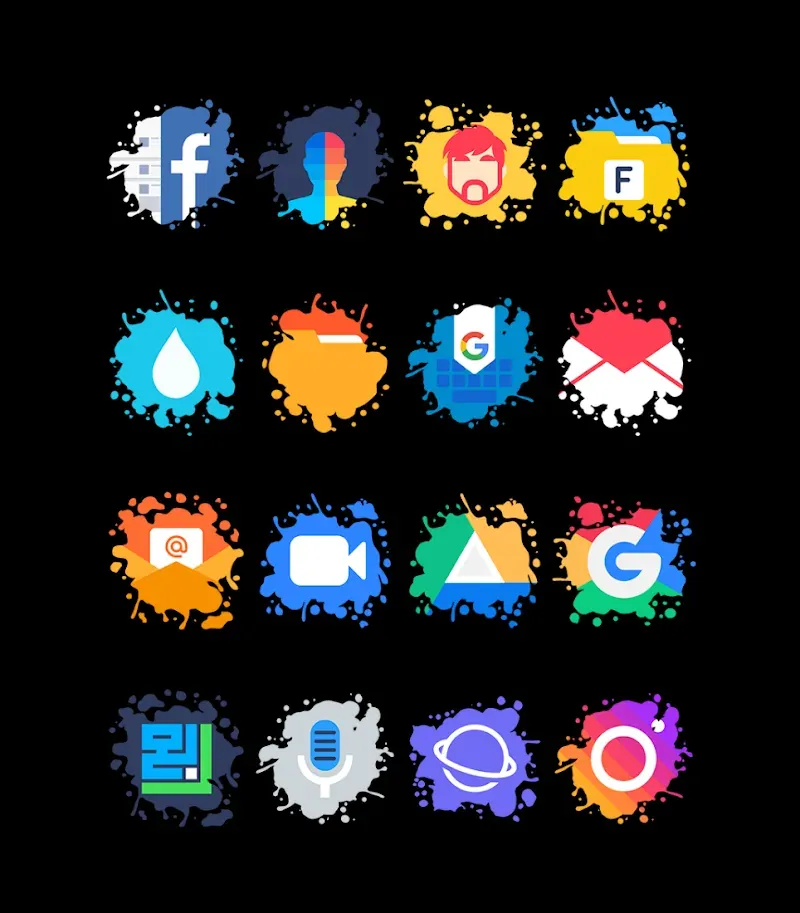 Splatter - Icon Pack screenshot 5