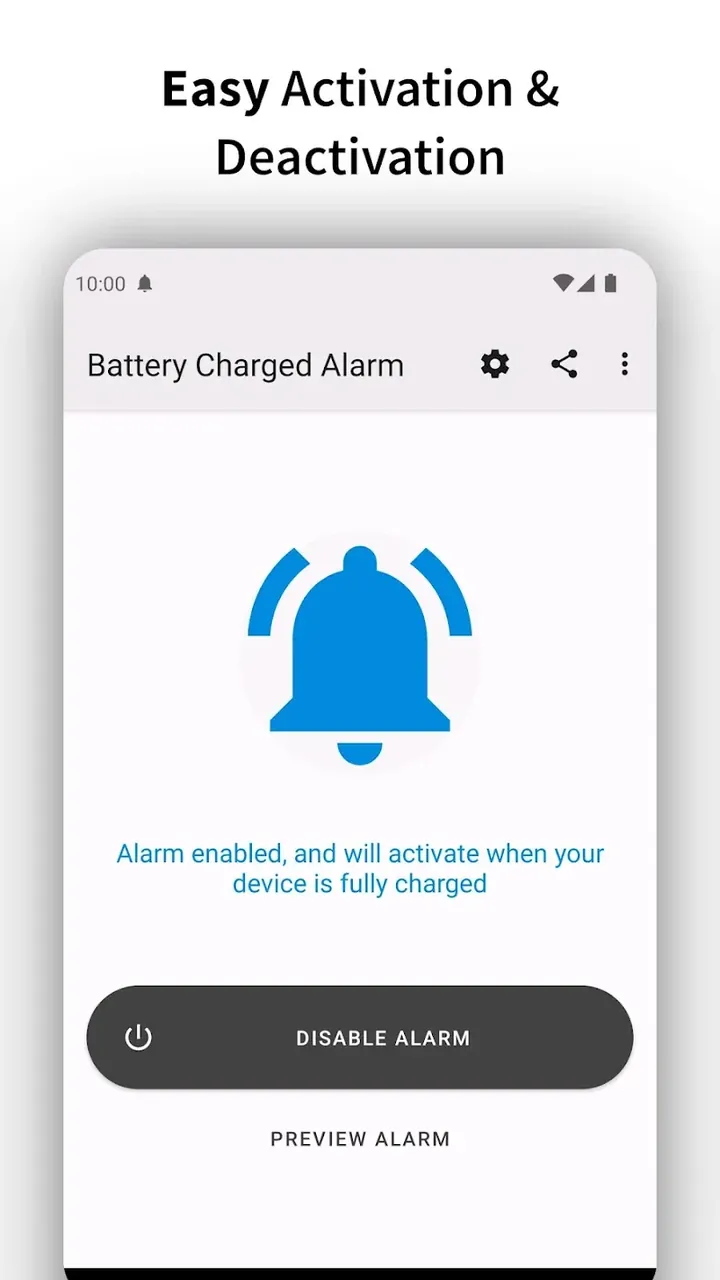 Full Battery Charge Alarm screenshot 3