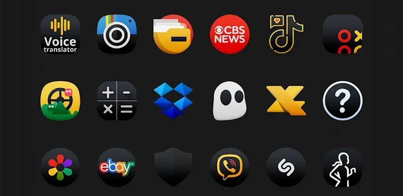 Darkonis - Icon Pack screenshot 4
