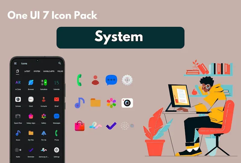 One UI 7 Icon Pack screenshot 6