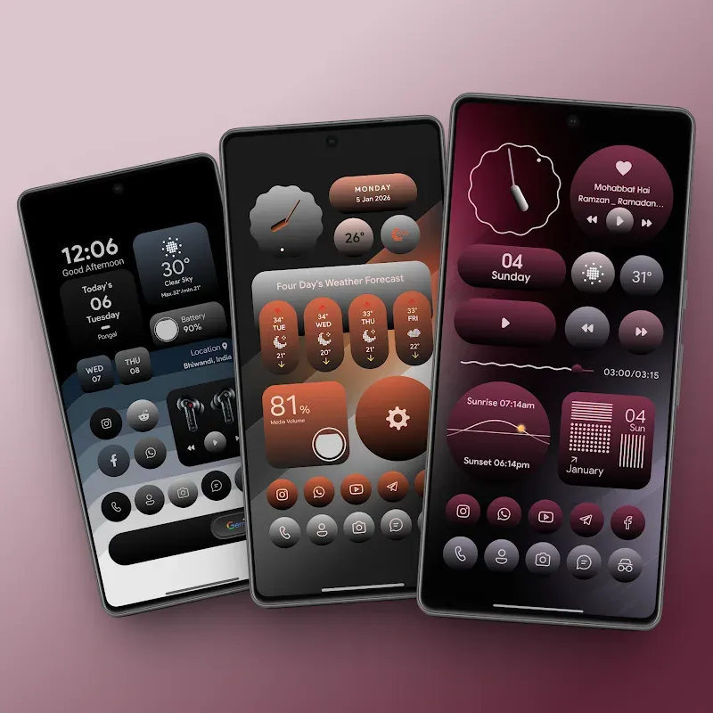 My Thing Adaptive KWGT preview 2