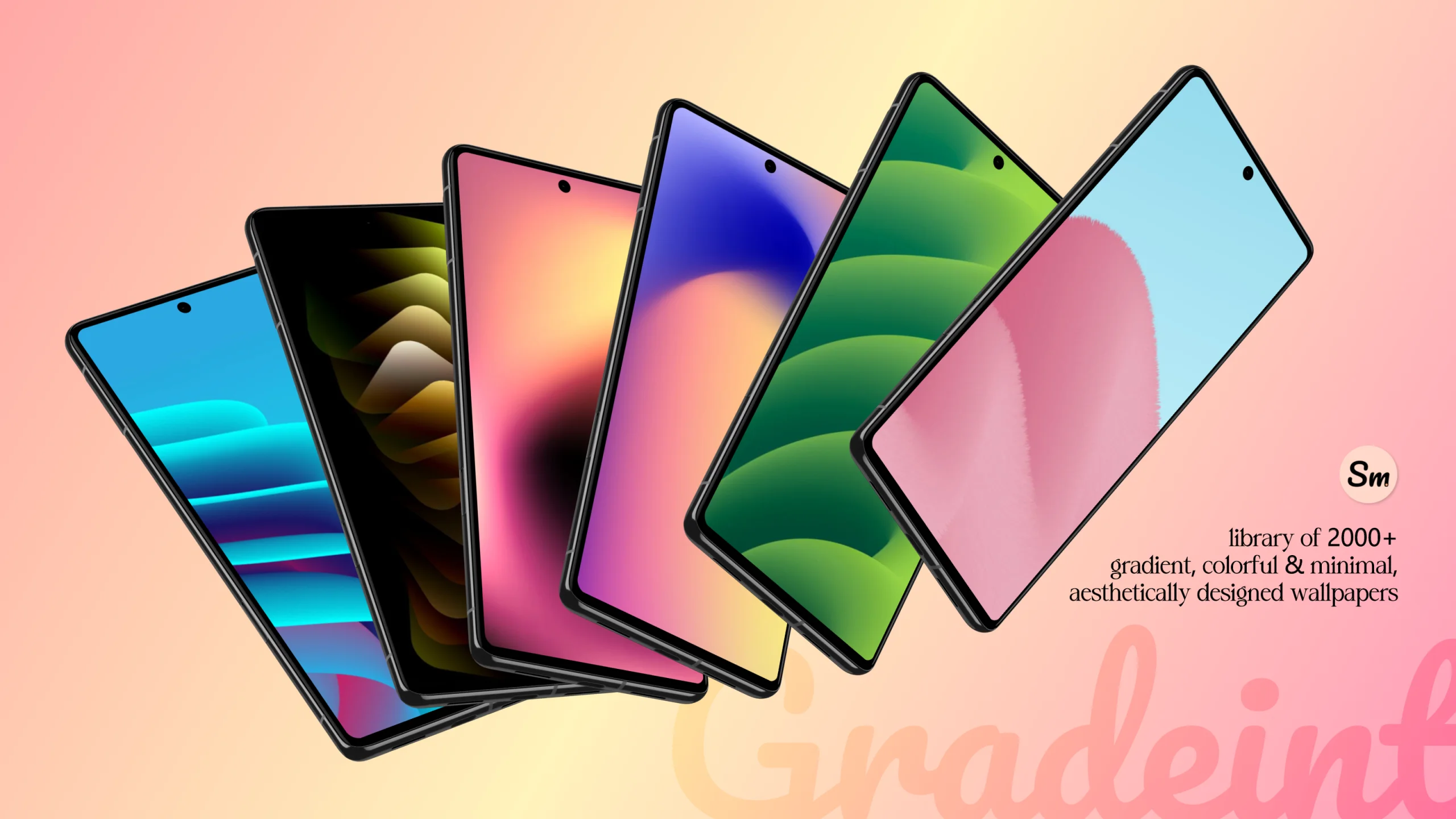 Smudgess - Gradient Wallpapers screenshot 1