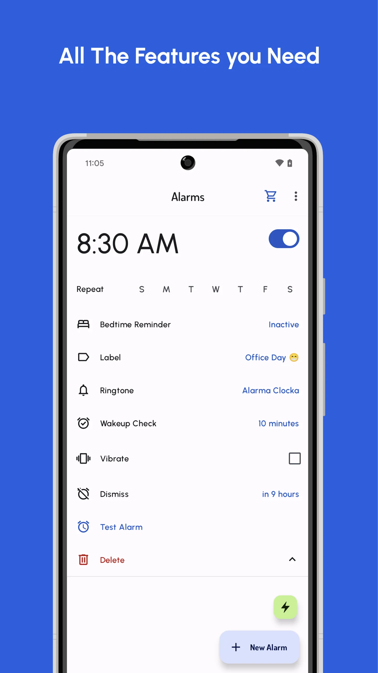 Minimal Alarm Clock screenshot 4