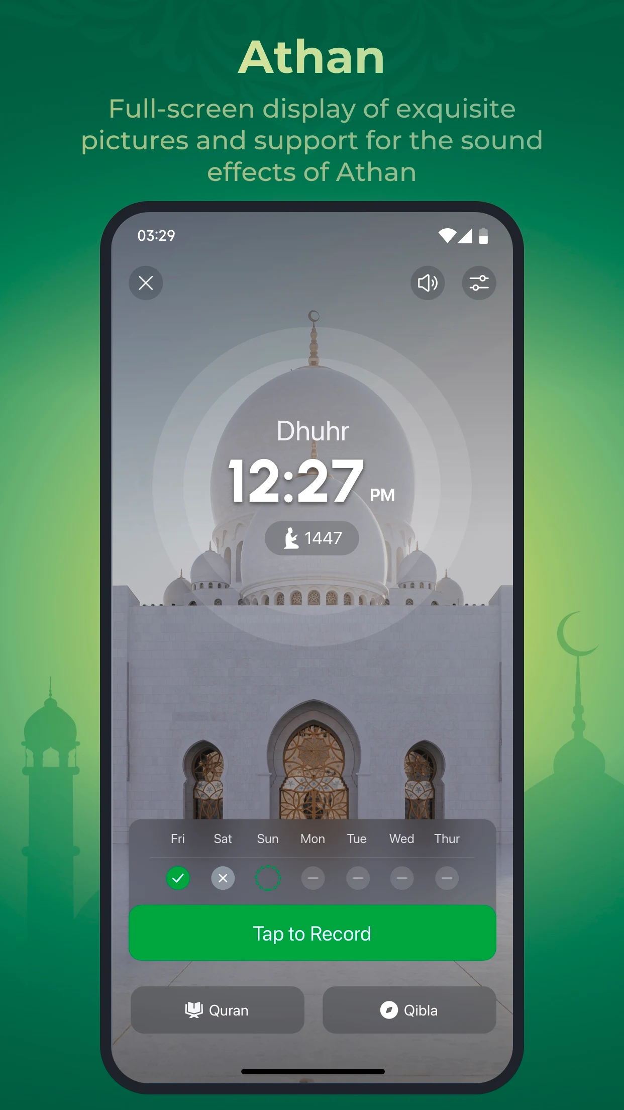 WeMuslim: Athan, Qibla & Quran screenshot 3