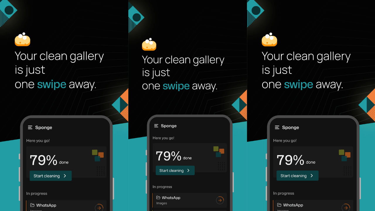 Sponge - Gallery Cleaner screenshot 1