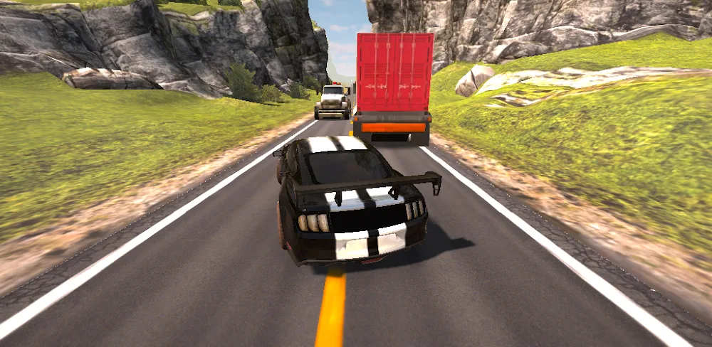 Highway Overtake Car Racing screenshot 1