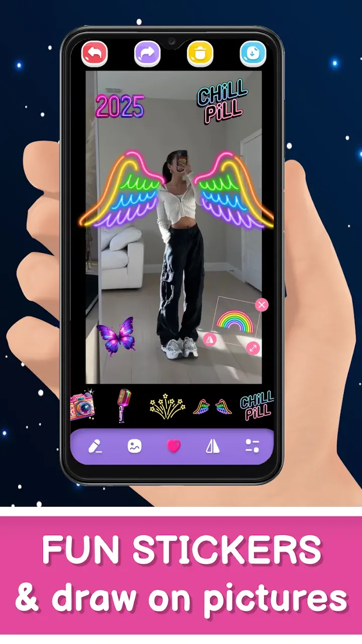 Magic Doodle Art - Neon Glow (Neon Doodle) screenshot 5