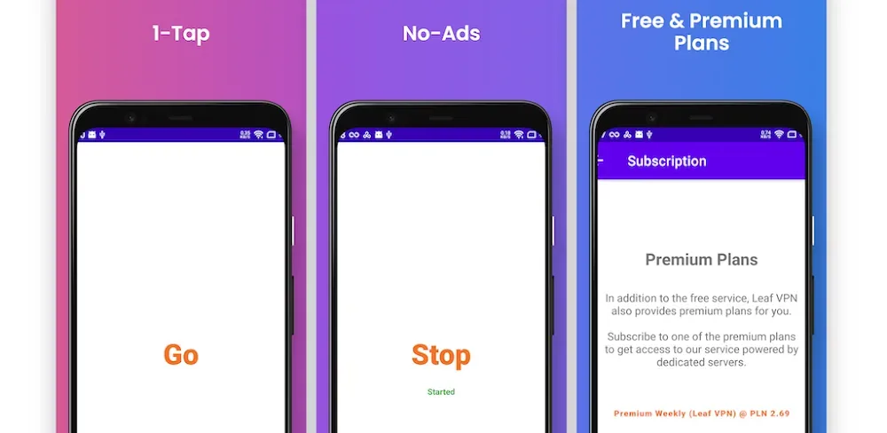 Leaf VPN screenshot 1