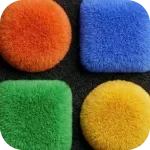 Fluffy Dark Widget