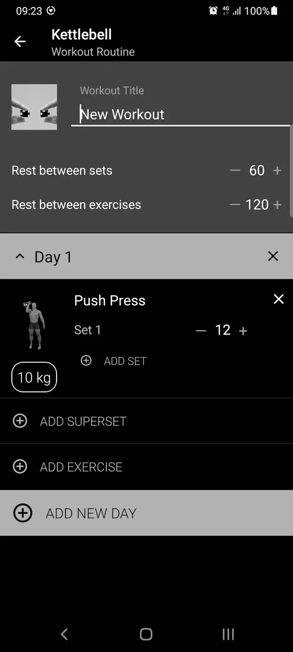 Kettlebell Home Workout screenshot 6