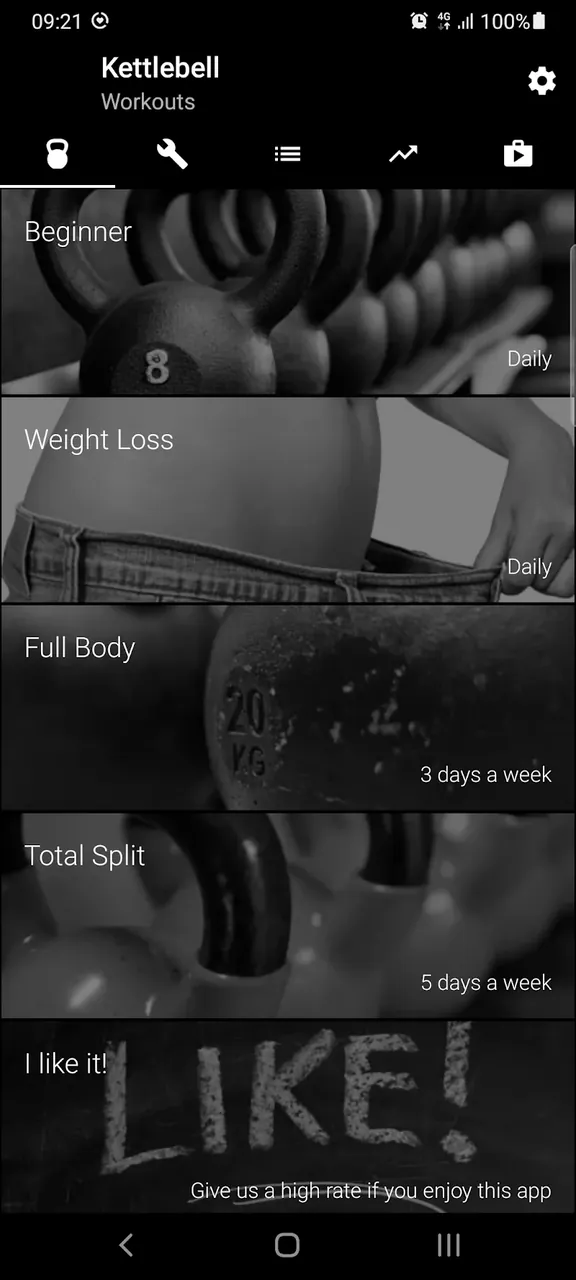 Kettlebell Home Workout screenshot 2