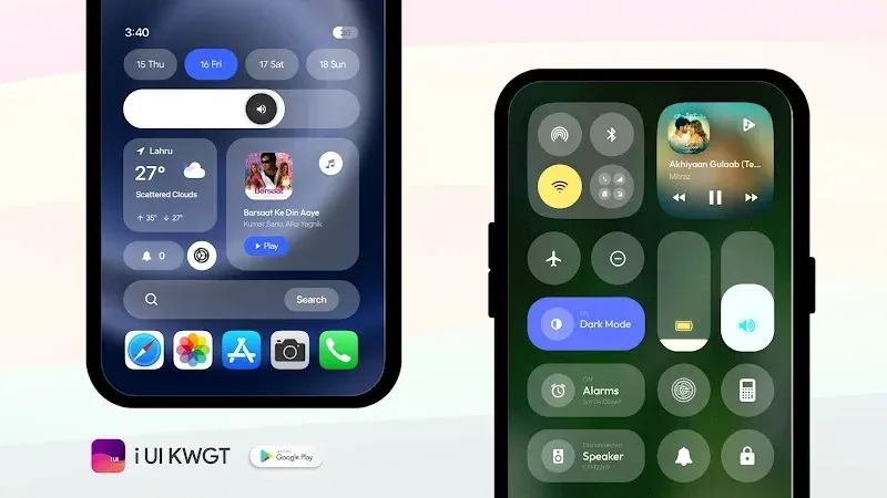 iUI KWGT screenshot 4
