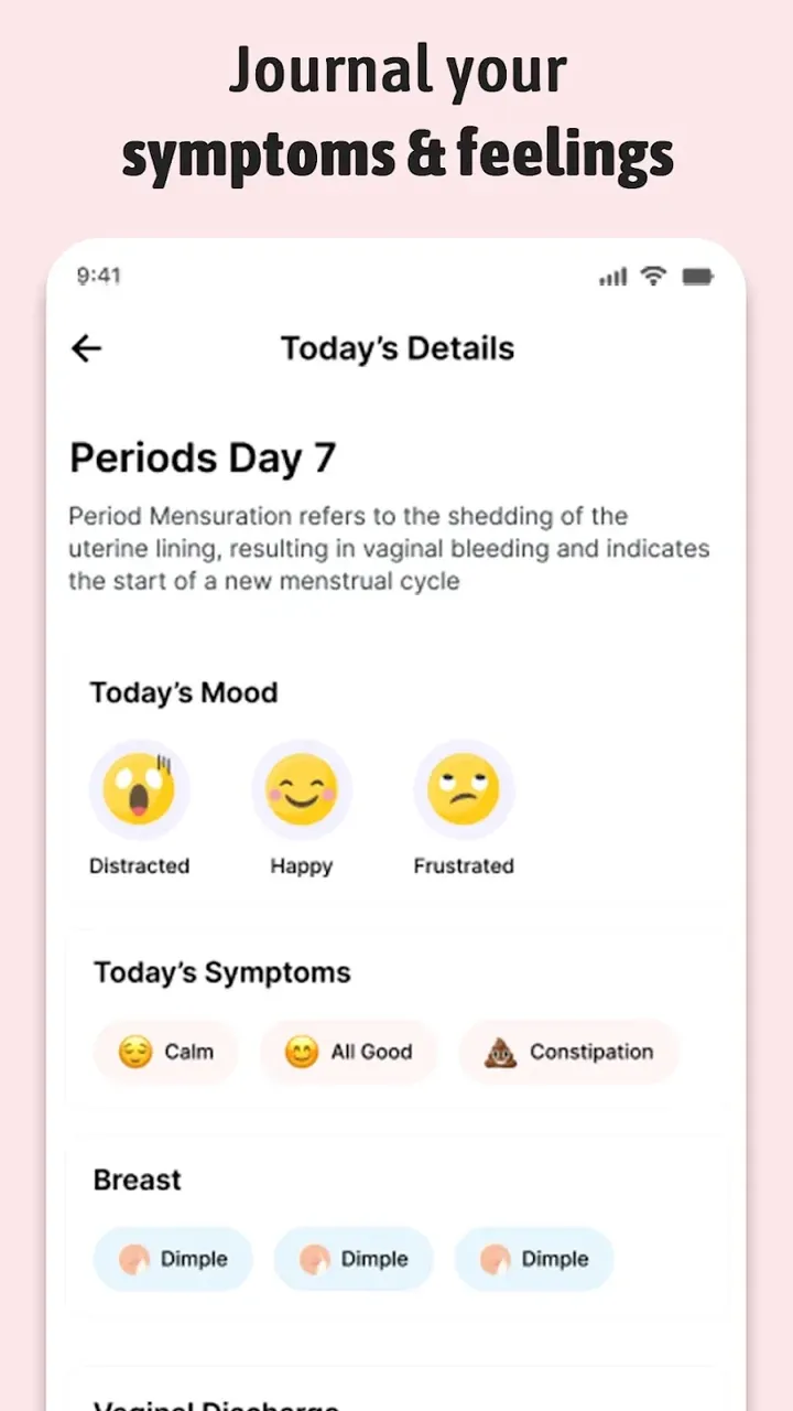 Period Tracker Ovulation Cycle screenshot 4