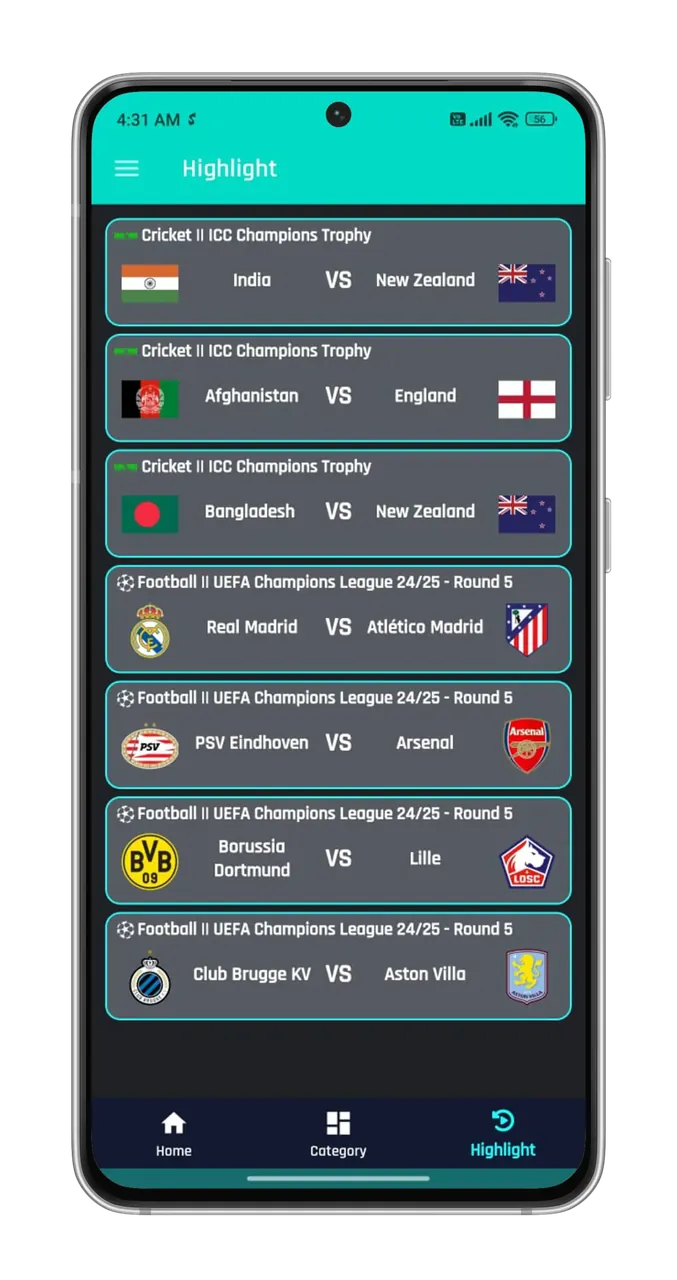 Sportzfy TV screenshot 3