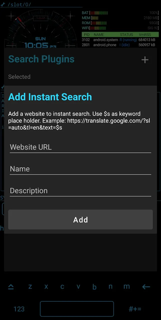 Aris Hacker Launcher screenshot 5