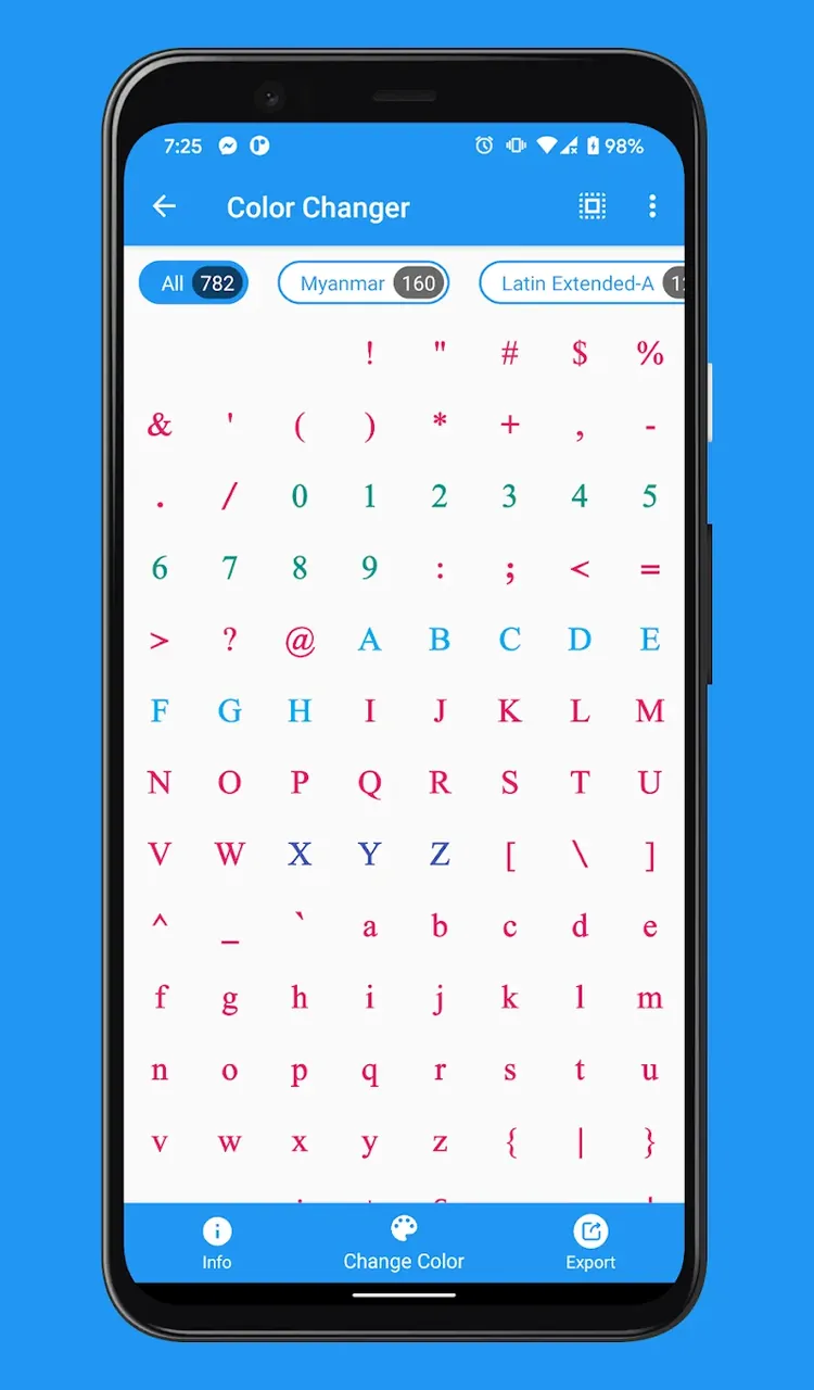 zFont Tool screenshot 5