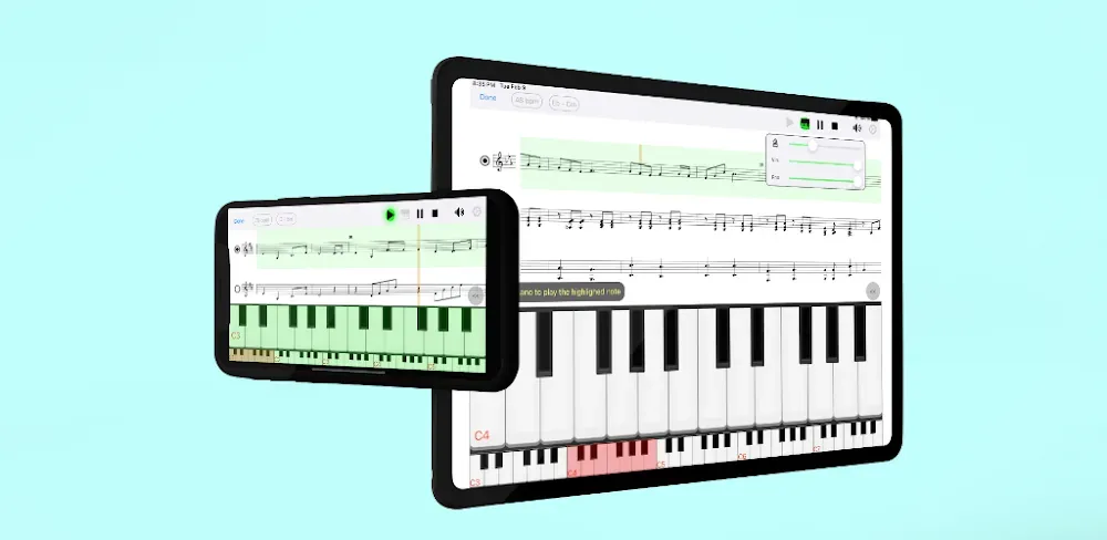 Piano eTutor screenshot 1